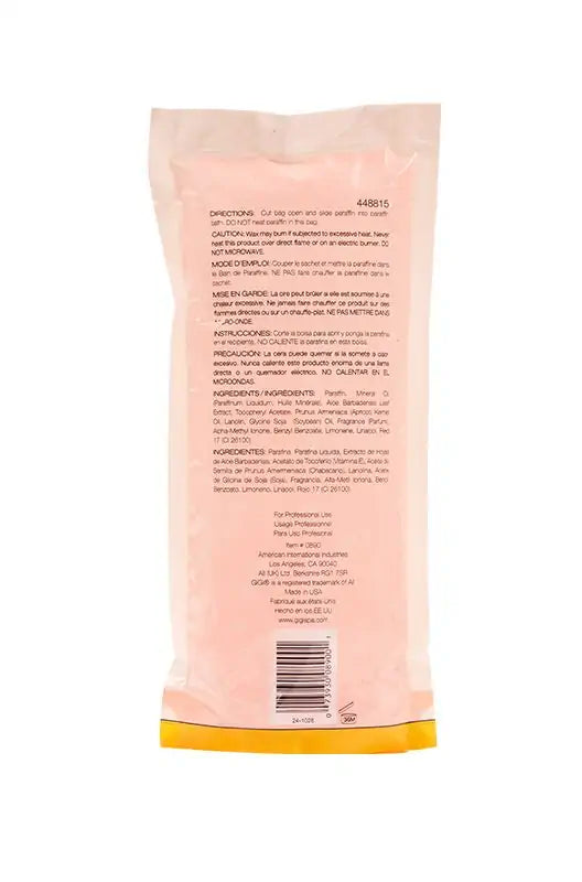 GiGi Peach Infused Paraffin Wax