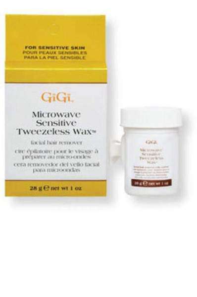 GiGi Microwave Sensitive Tweezeless Wax - Beautiful Black Hair