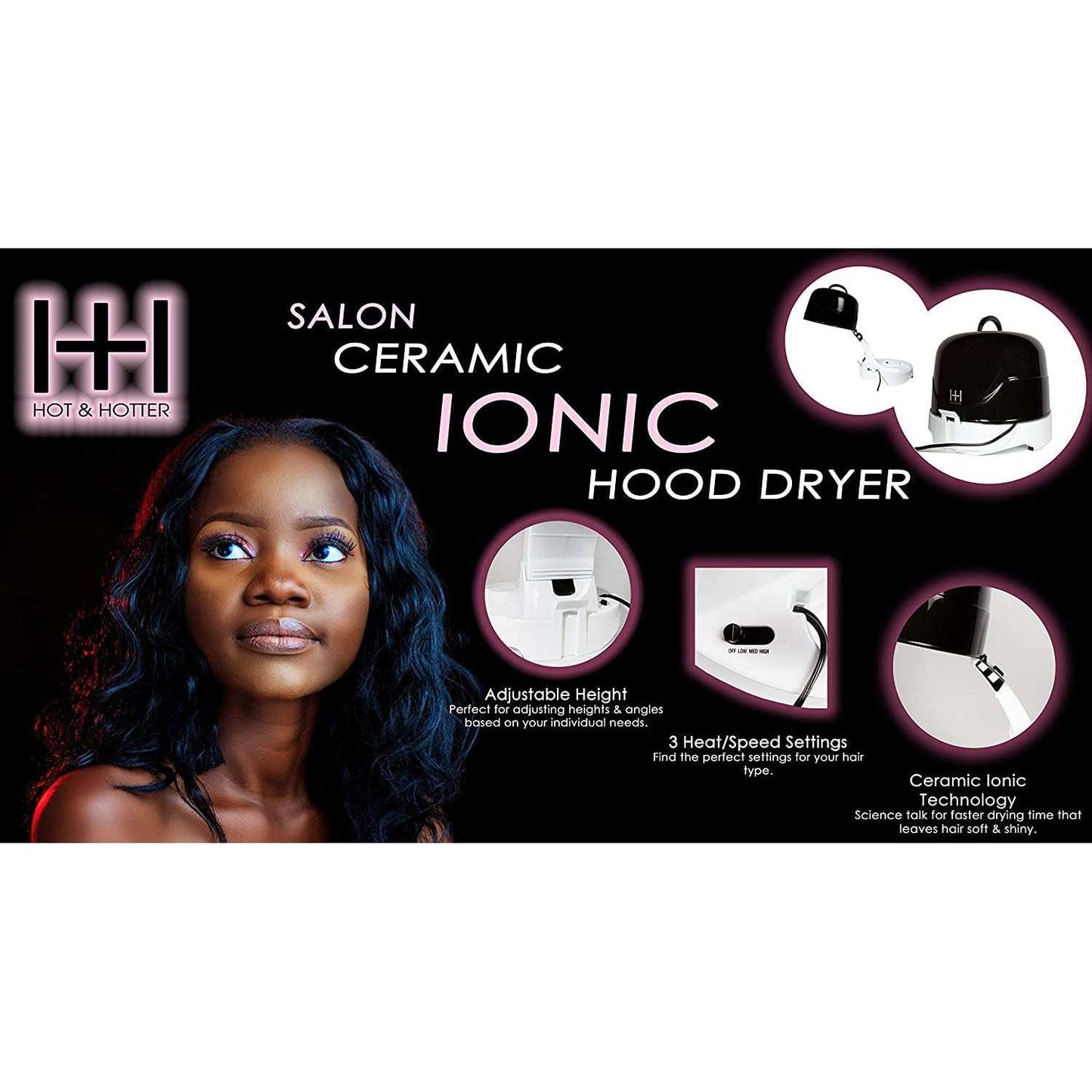 Hot & Hotter Hood Hair Dryer #5916