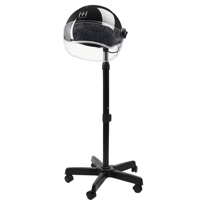 Hot & Hotter Stand Hair Dryer Black #5825