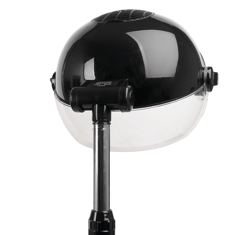 Hot & Hotter Stand Hair Dryer Black #5825