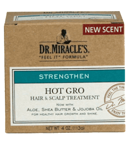 Dr.Miracle's Hot Gro Hair & Scalp Treatment Conditioner - Beautiful Black Hair