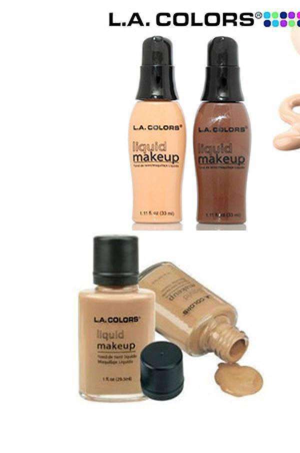 L.A. Colors Liquid Makeup - Beautiful Black Hair