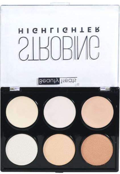 Beauty Treats Strobing Highlighter Palette - Light - Beautiful Black Hair
