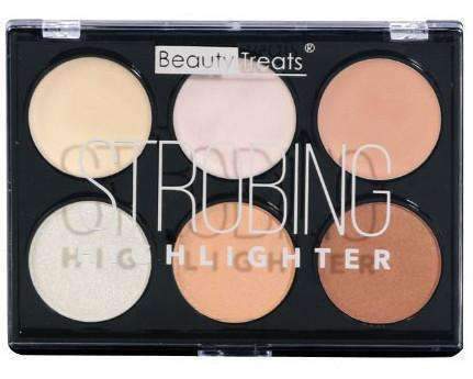 Beauty Treats Strobing Highlighter Palette - Light - Beautiful Black Hair