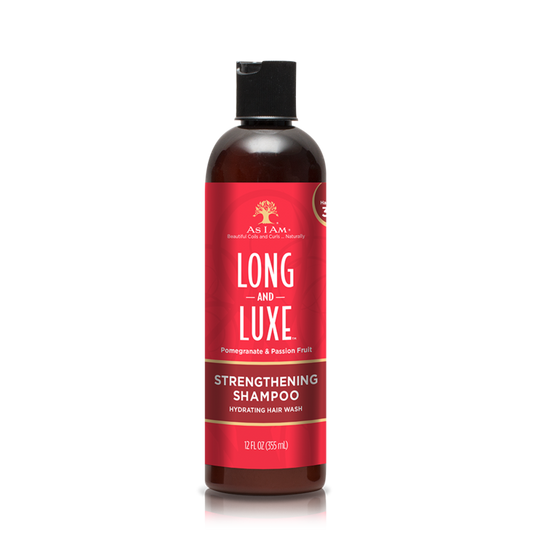 As I Am Long & Luxe Pomegranate & Passion Fruit Strengthening Shampoo