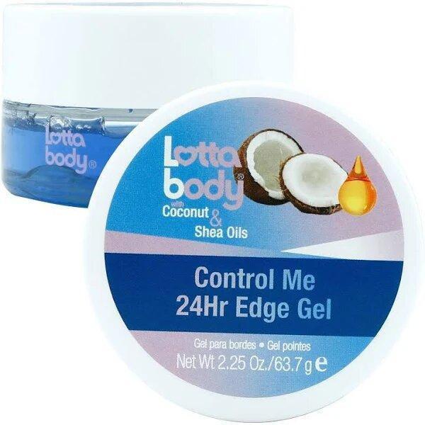 Lottabody Control Me 24Hr Edge Gel (2.99oz) - Beautiful Black Hair