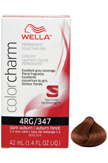 Wella Color Charm Permanent Liquid Hair Color - 4R/356 Cinnamon Brown - Beautiful Black Hair