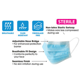 Annie Kids Sterile Face Masks - 36 Pack Assorted Display