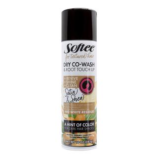 Softee Dry Co-Wash & Root Touch Up Color Spray (10oz) - Beautiful Black Hair