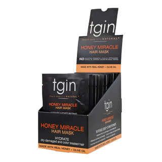 tgin Honey Miracle Hair Mask Packet - Beautiful Black Hair