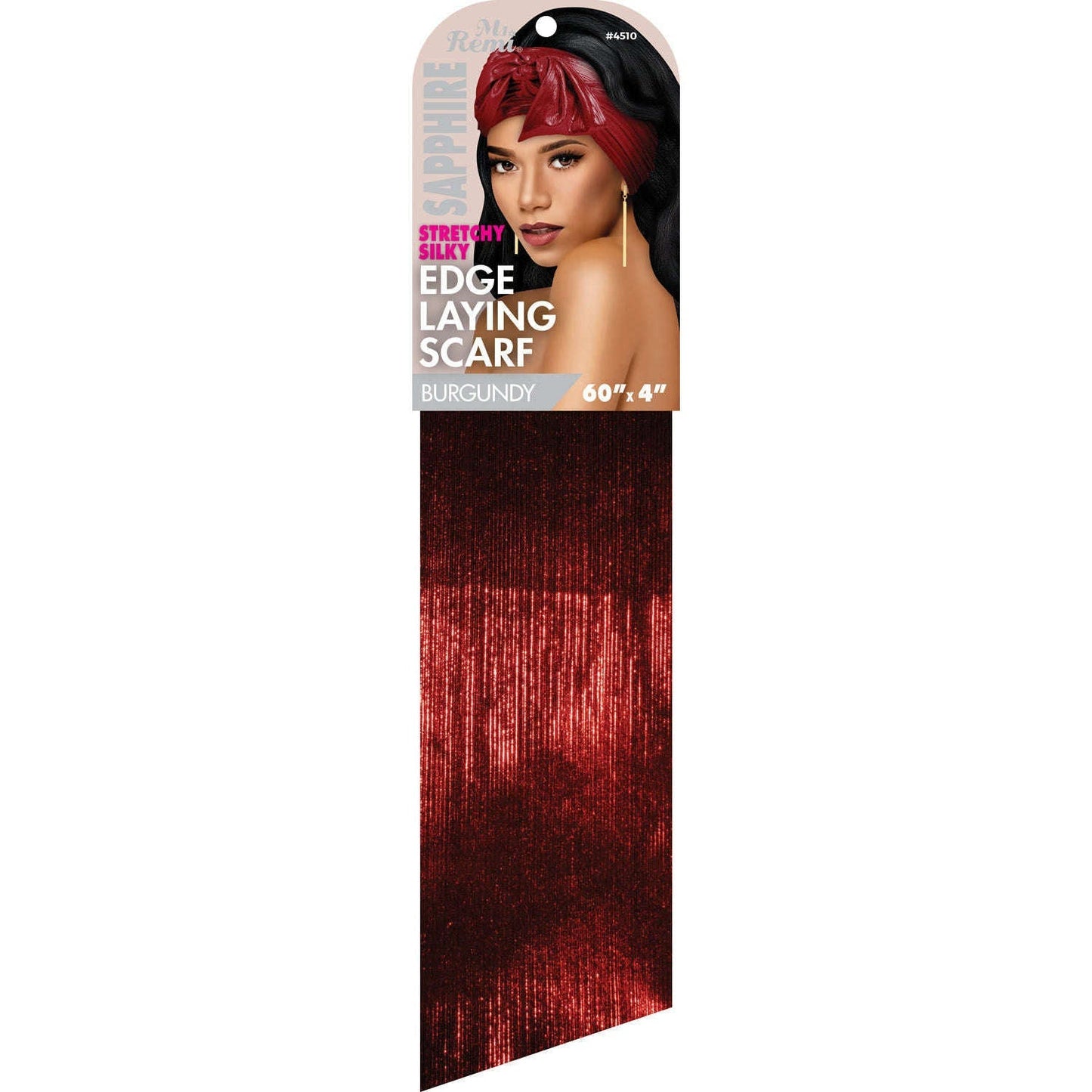 Ms. Remi Sapphire Stretchy Edge Laying Scarf Assorted #4510