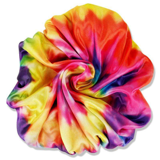 Ms. Remi Silky Satin Tie Dye Bonnet Super Jumbo Assorted #4526
