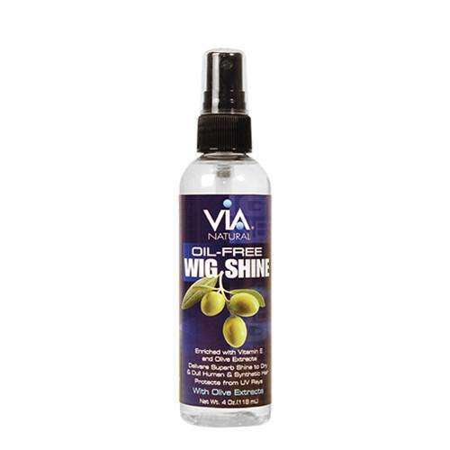 Via Natural Oil Free Wig Shine - 4oz - Beautiful Black Hair