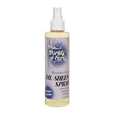 World Of Curls Moisturizing Oil Sheen Spray For Extra Dry Hair - Beautiful Black Hair