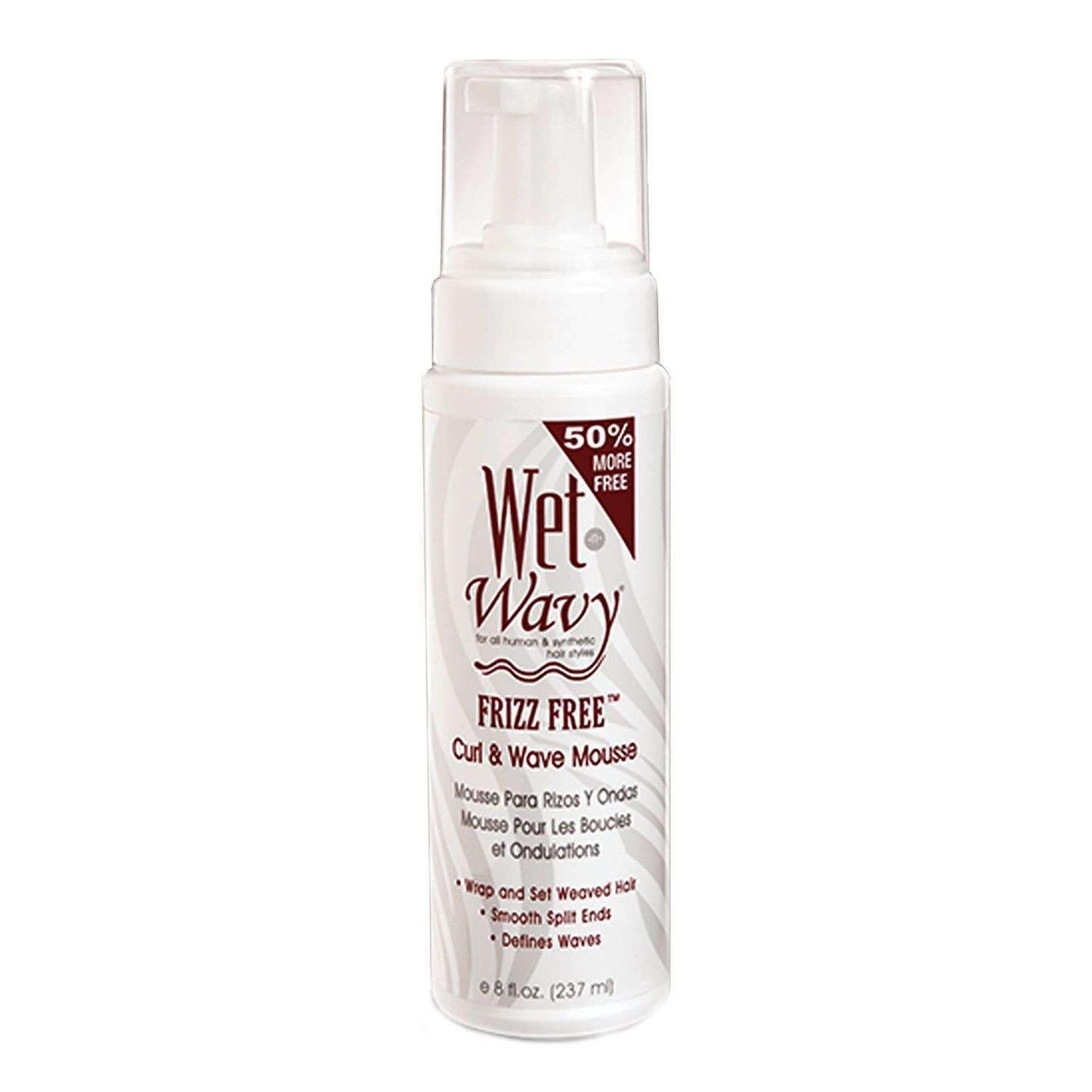 Wet n Wavy Frizz Free Curl & Wave Mousse - Beautiful Black Hair