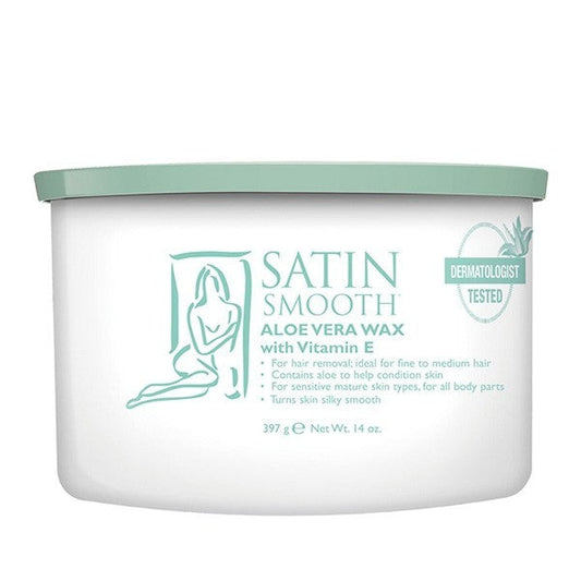 Satin Smooth Aloe Vera Wax w/ Vitamin E