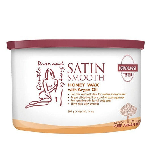 Satin Smooth Honey Wax w/ Argan Oil