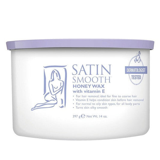Satin Smooth Honey Wax w/ Vitamin E