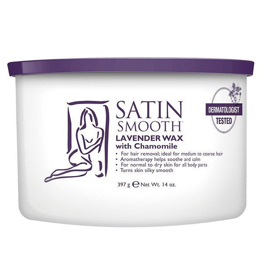 Satin Smooth Lavender Wax w/ Chamomile