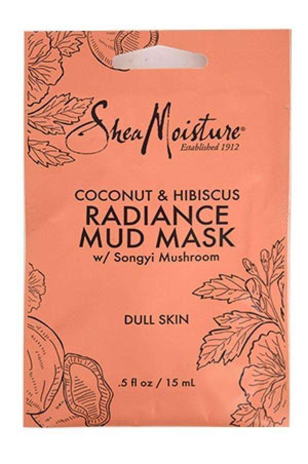 Shea Moisture Coconut & Hibiscus Radiance Mud Mask - Beautiful Black Hair