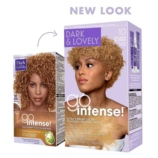 Dark & Lovely Go Intense Ultra Vibrant Hair Color - 10 Golden Blonde