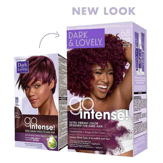 Dark & Lovely Go Intense Ultra Vibrant Hair Color - 68 Passion Plum