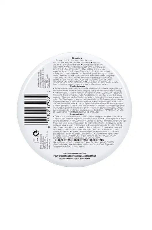 Satin Smooth Aloe Vera Wax w/ Vitamin E