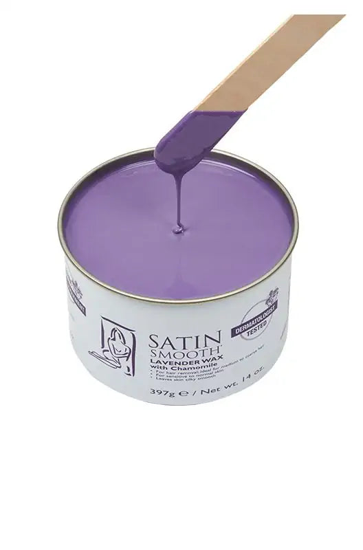 Satin Smooth Lavender Wax w/ Chamomile