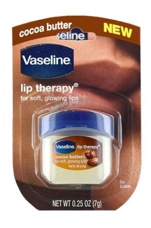Vaseline Lip Therapy Jar Cocoa Butter - Beautiful Black Hair