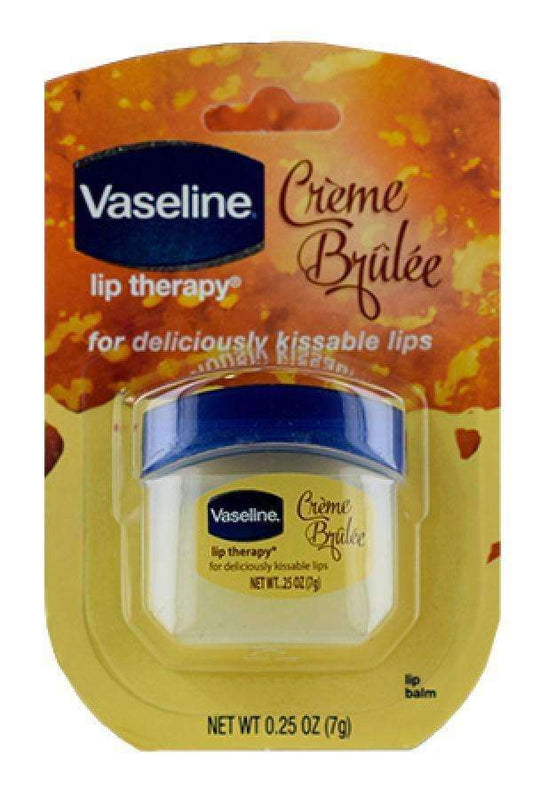 Vaseline Lip Therapy Jar Creme Brulee - Beautiful Black Hair