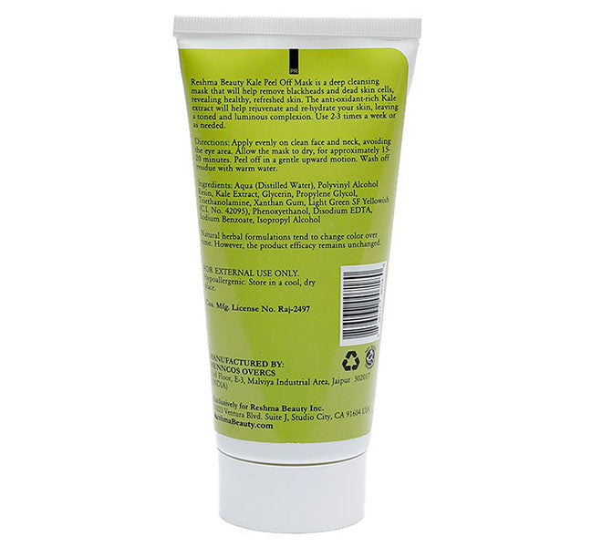 Reshma Peel Off Mask - Kale