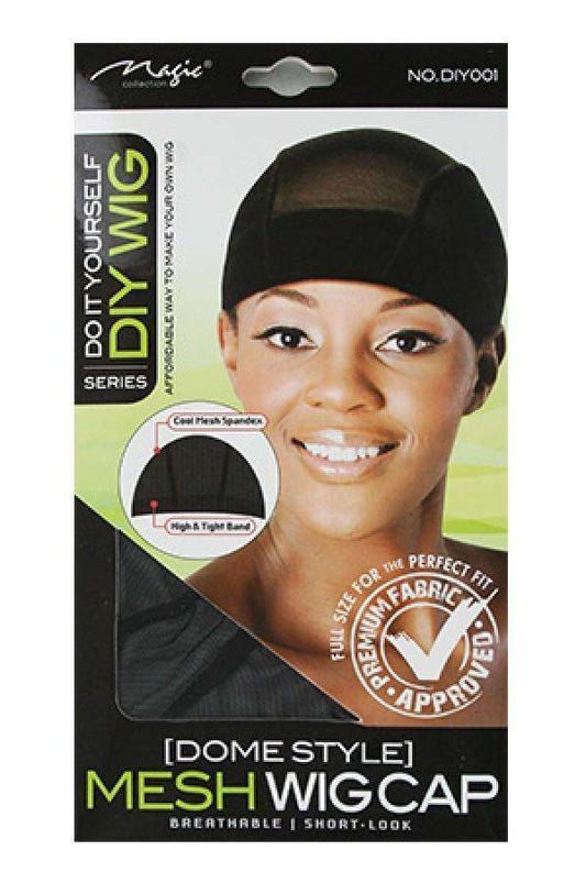 Magic Collection DIY Series Dome Style Mesh Wig Cap DIY001 - Beautiful Black Hair