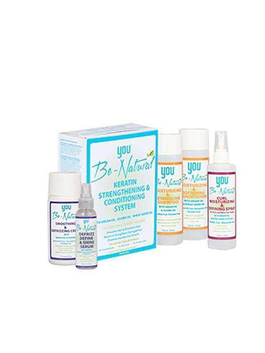 YOU Be-Natural Keratin Strengthening & Conditioning System - Beautiful Black Hair