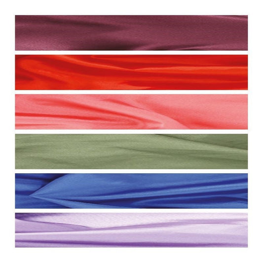 Qfitt LUX Luxury Silky Satin Coated Shower & Conditioning Cap #7055 Assorted