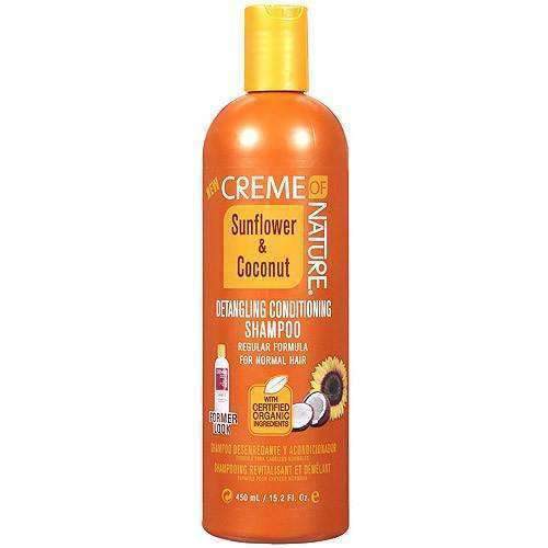 Creme Of Nature Sunflower & Coconut Detangling Conditioning Shampoo 15oz - Beautiful Black Hair