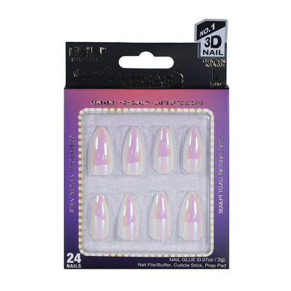 EBIN Press-On Nails What Happens in Vegas - Champagne #N3DV004