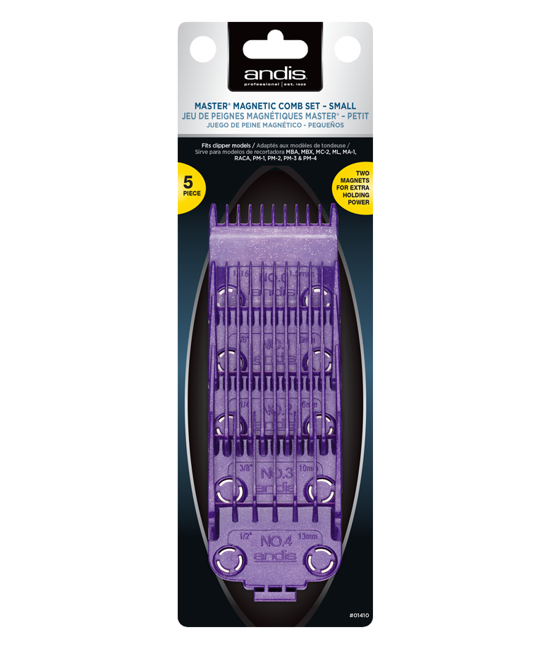 Andis Master Small Dual Magnet 5-Comb Set