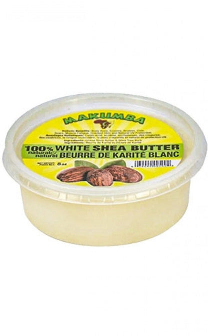 Makumba 100% White Shea Butter 8oz