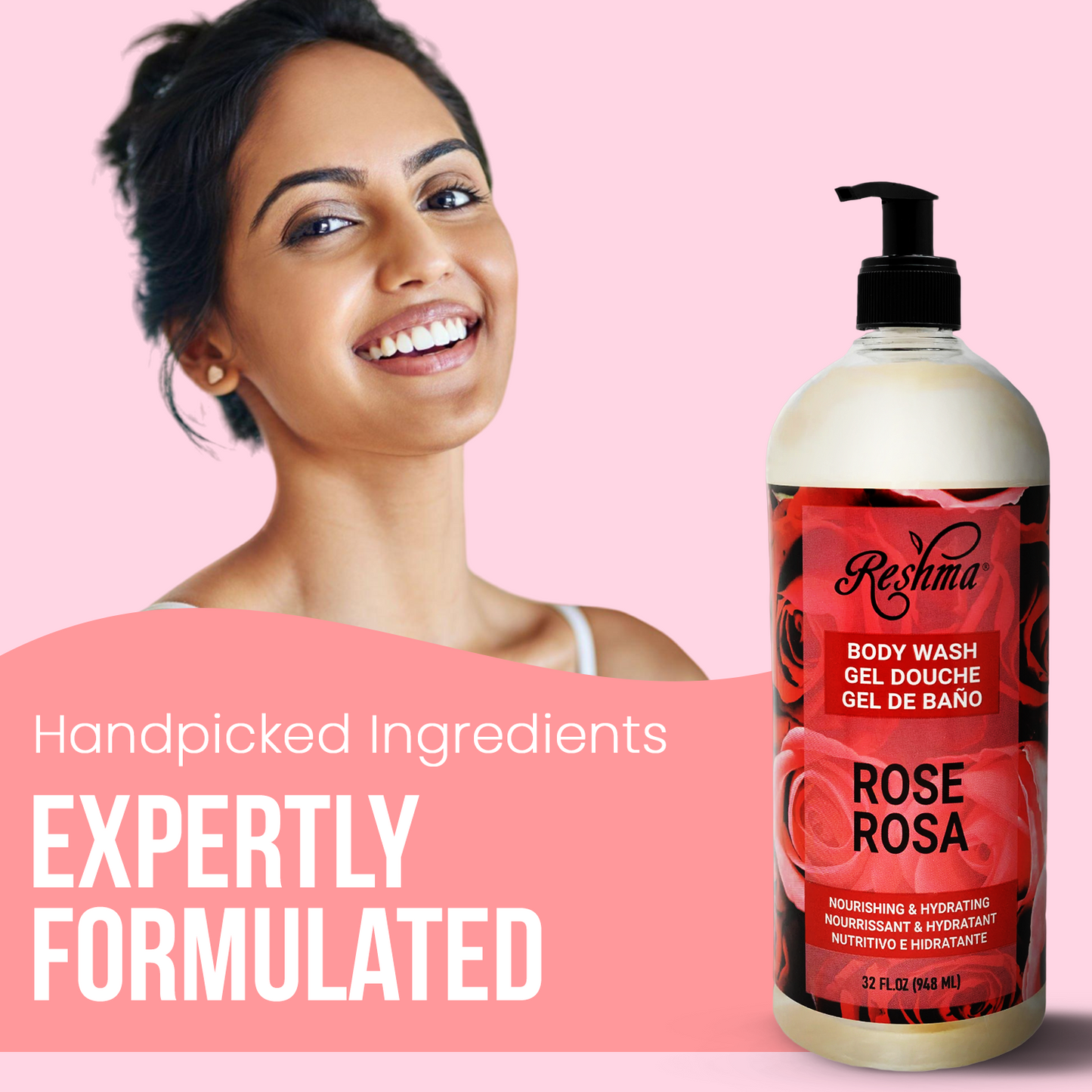 Reshma Body Wash - Rose