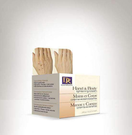 D&R Hand & Body Lightening Cream 3oz - Beautiful Black Hair
