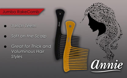 Annie Jumbo Rake Comb - Assorted #23 - Dollar Deals