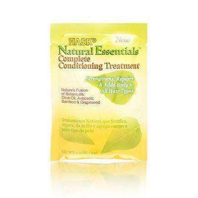 Hask Placenta Natural Essentials Complete Conditioning Treatment - Beautiful Black Hair