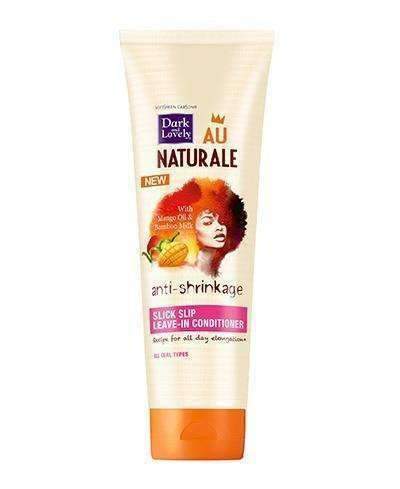 Dark & Lovely AU Naturale Anti-Shrinkage Slick Slip Leave-In Conditioner - Beautiful Black Hair
