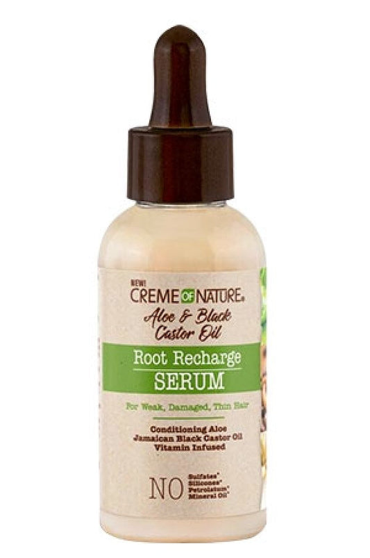 Creme Of Nature Aloe & Black Castor Oil Root Recharge Serum