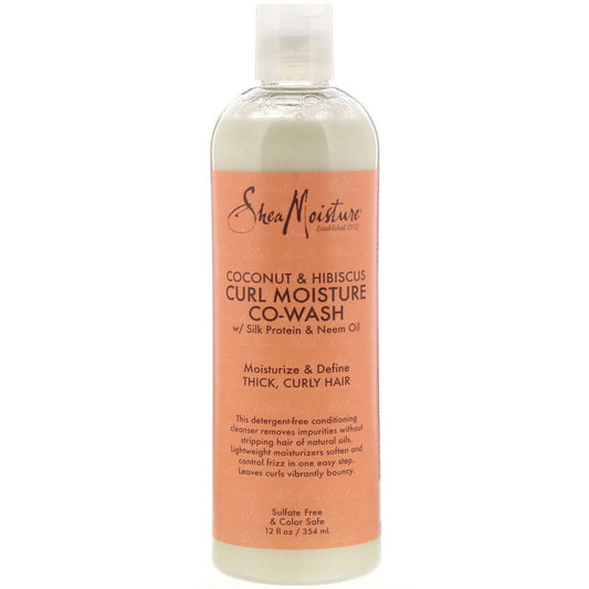 Shea Moisture Coconut & Hibiscus Co-Wash Conditioning Cleanser - Beautiful Black Hair