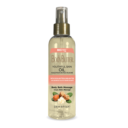 BioCare BodyButter Youthful Skin Oil w/ Cocoa Butter & Shea Butter Infused with Vitamin E