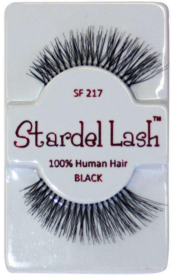 Stardel Lash 100% Human Hair Lashes - SF 217 Black - Beautiful Black Hair