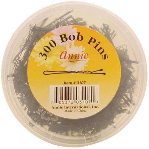 Annie Bob Pins - Black 2" #3107 - Beautiful Black Hair