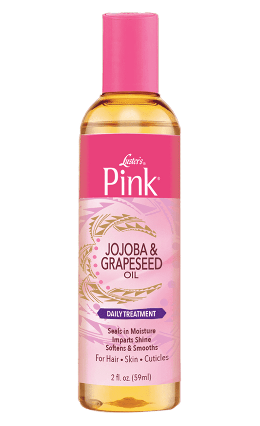 Pink Jojoba & Grapeseed Oil - Beautiful Black Hair